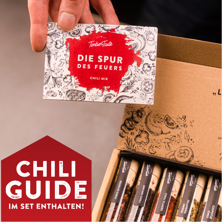10x verschiedene Chili Gewürze zum Erleben des kompletten Schärfespektrums