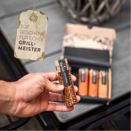 5. Bild von 5x BBQ Grillgewürze - Bestseller Geschenkset Genusspaket für Männer