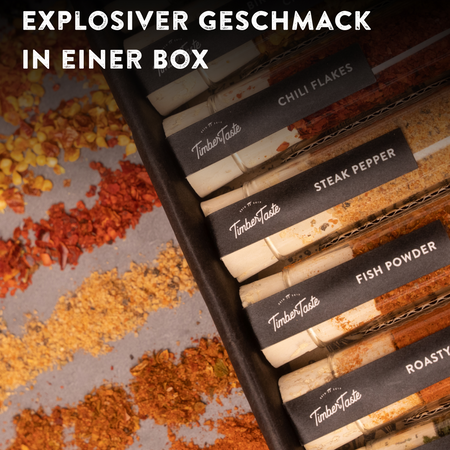 7. Bild von 10x BBQ & Chili Gewürze - Bestseller Geschenkset Genusspaket für Männer & Frauen