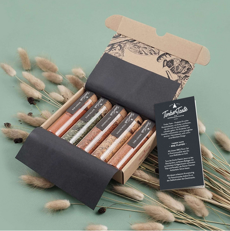6. Bild von 5x BBQ Grillgewürze - Bestseller Geschenkset Genusspaket für Männer