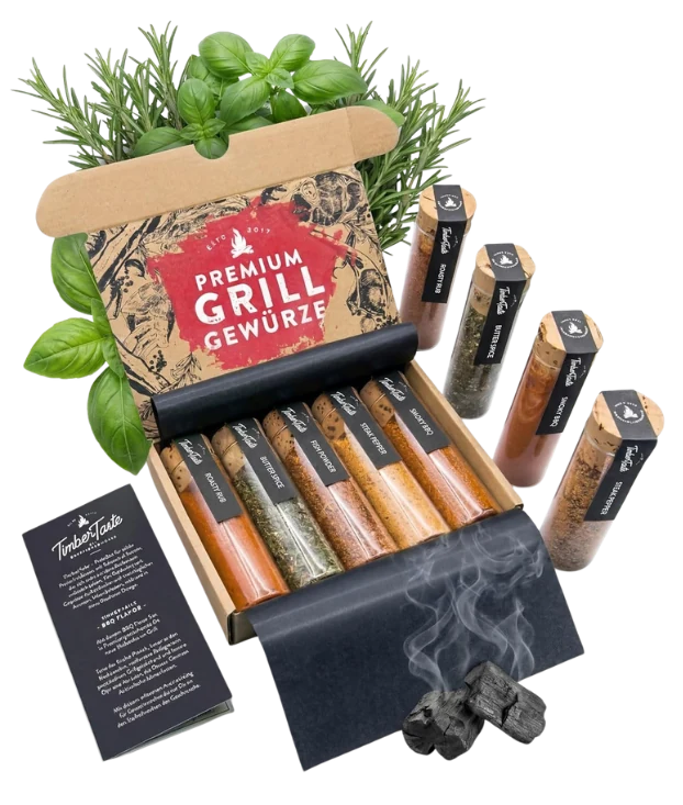 Timber Taste Premium Grill Gewürze Set